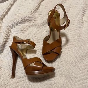 Michael by Michael Joe’s brown heels